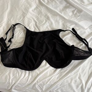 Victoria's Secret Elegant Black Sheer Bra